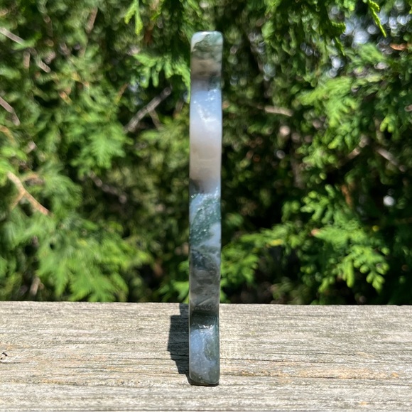 Moss Agate Cat - Picture 5 of 6